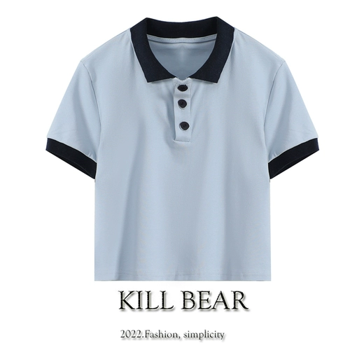 Брендовая летняя сексуальная футболка polo, короткий рукав