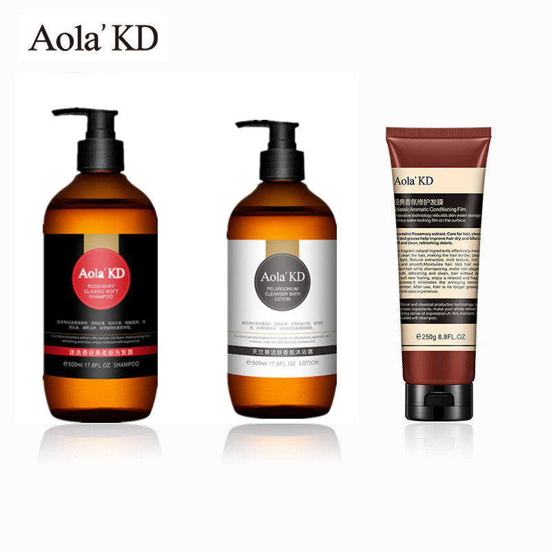 Proud State Rosemary Shampoo water body wash Bath Dew Suit Shampoo and Cuttings Antipruritic Control Oil Fluffy Hair Film