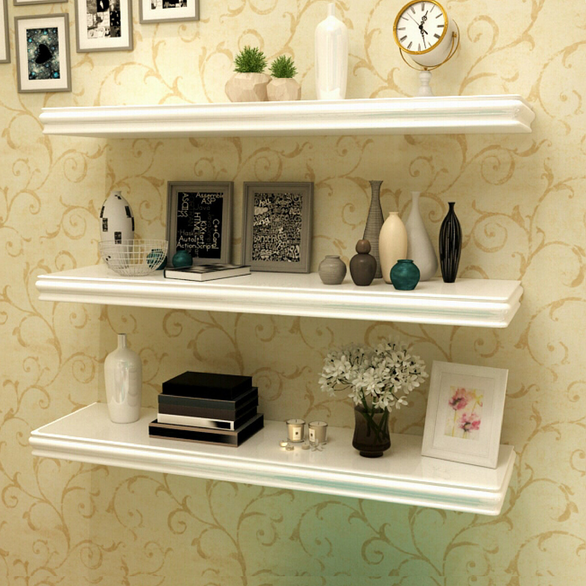 Modern wall wall wall wall wall with a word partition plate frame decorated European pastoral paint country creative