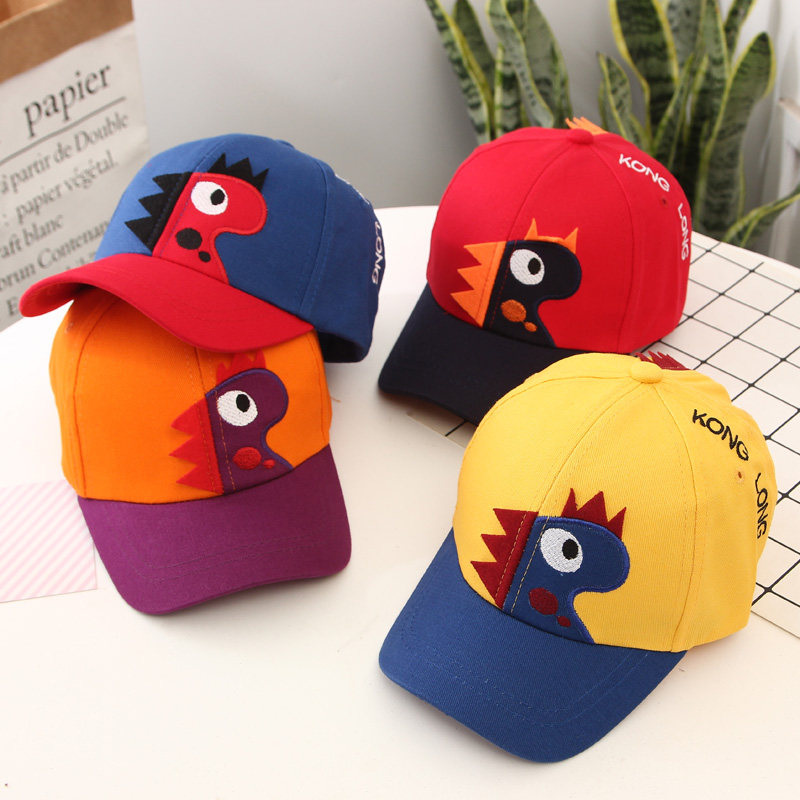 Child Duck Tongue Cap Spring Autumn Han Edition Girl 1-6-year-old baby sunscreen sunbeds Thin Boy Baseball Cap Tide