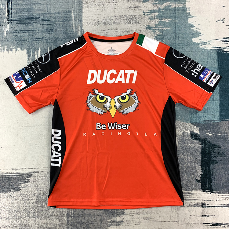 The new MOTO GP Knight Motorcycle Motorcycle Drive Dry DUCATI Short Sleeve Fan T-shirt in the summer of 2020