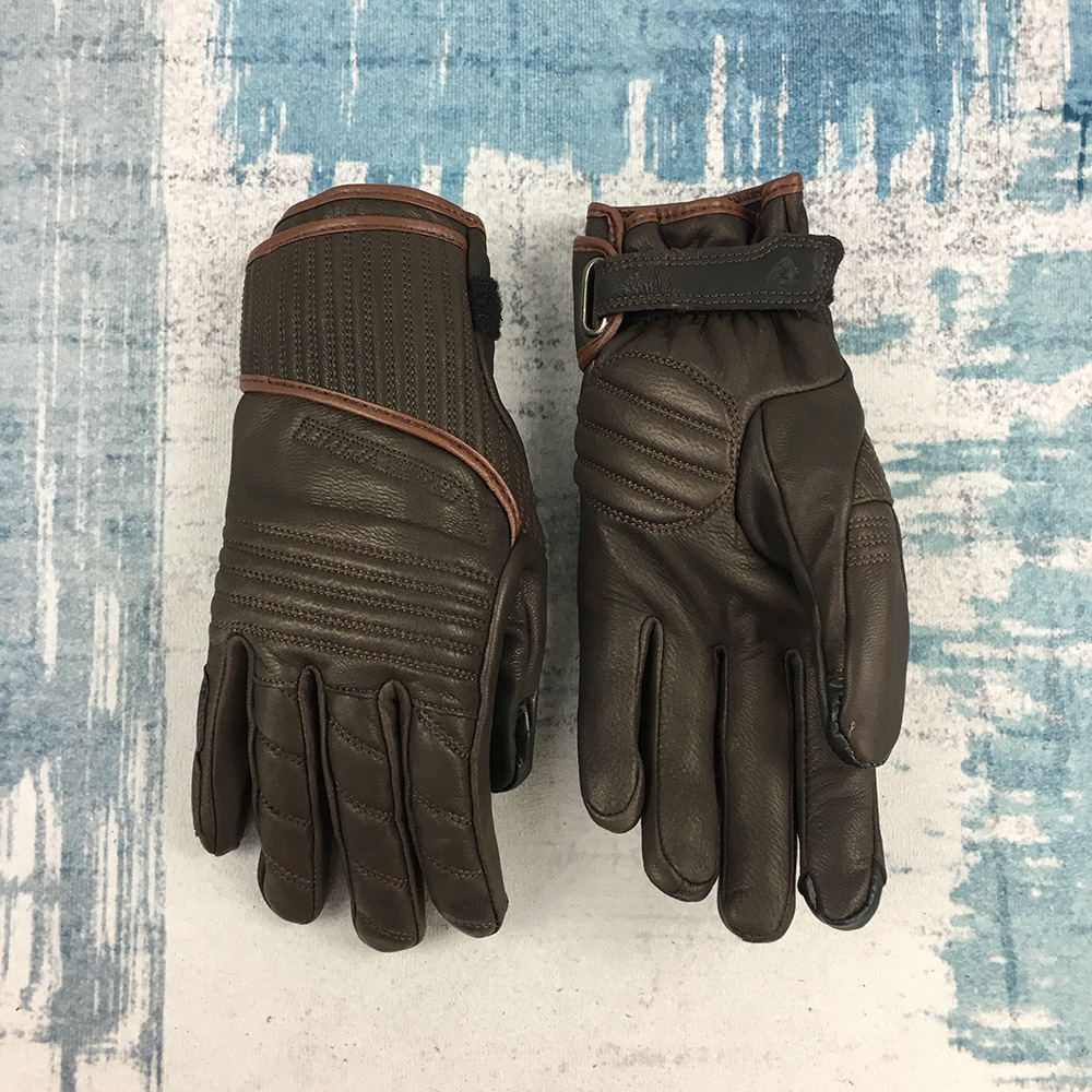 Fall Locomotive Retro Gloves Locomotive Real Leather Gloves Racing Rider riding anti-fall waterproof full leather male and female