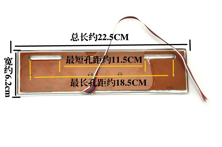 Xe điện 12 V sửa đổi led chạy đuôi ngựa ánh sáng không thấm nước nhấp nháy cảnh báo đầy màu sắc ánh sáng phanh lái đèn xe vision 2020