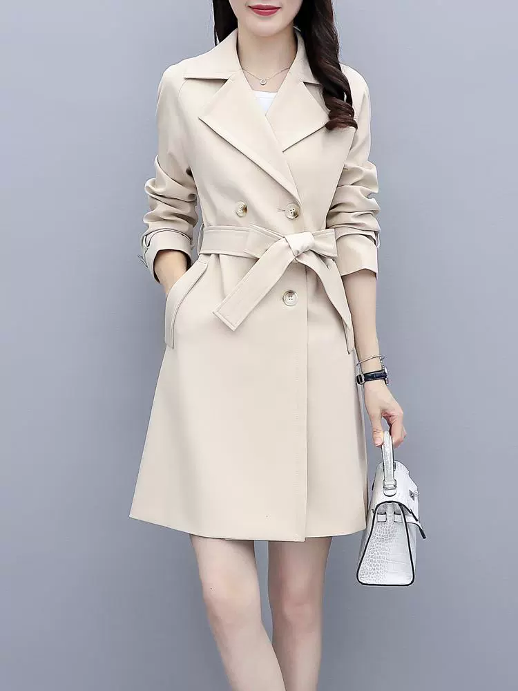 Áo gió cổ điển kiểu Anh dành cho phụ nữ vào mùa thu năm 2021 - Trench Coat