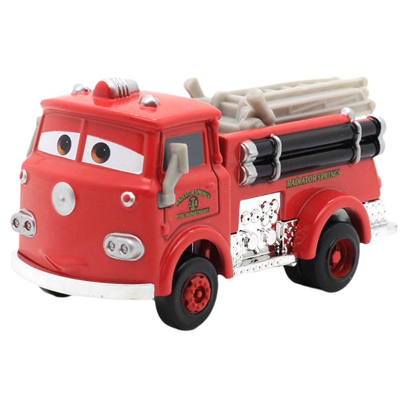 Cars Alloy Toy Car Fire Truck Little Red Police Car Children's Car Model
