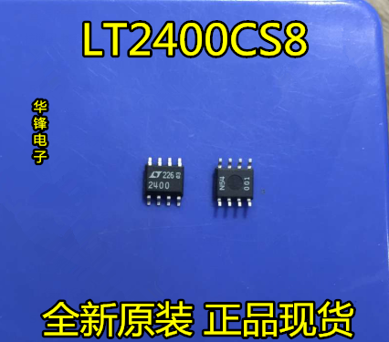 LTC2400CS8 LTC2400IS8 LT2400 24-разрядный микросхема АЦП с низким энергопотреблением без задержек может работать без сбоев Изображение 1