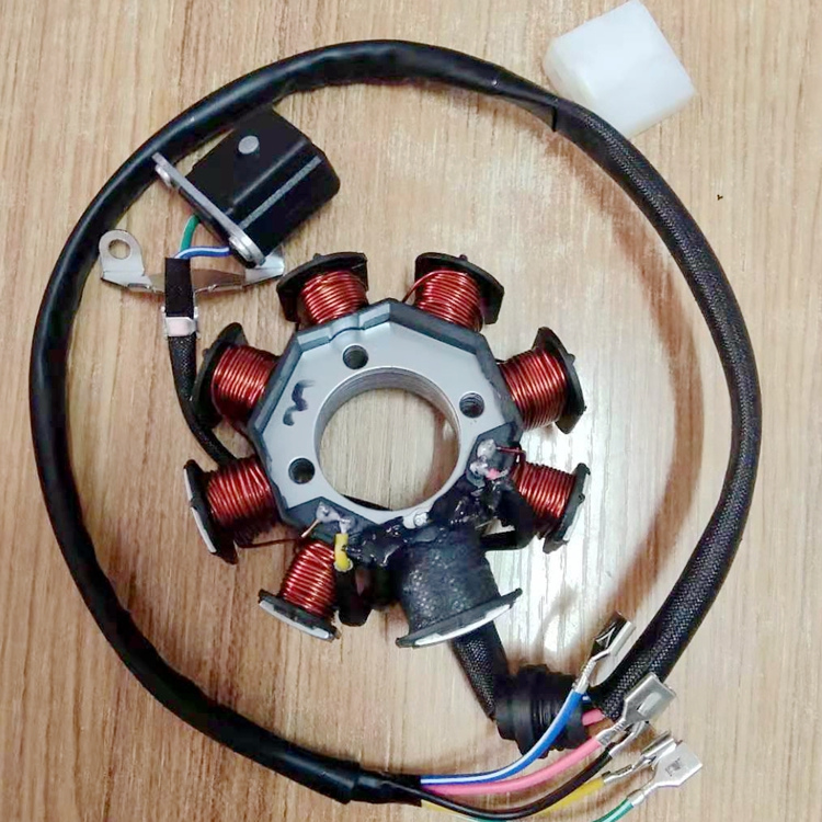 Locomotive tricycle Zonshin Fukuda CG125 150 Engine stator coil 8 Level Magnetic motor Power Generation coil