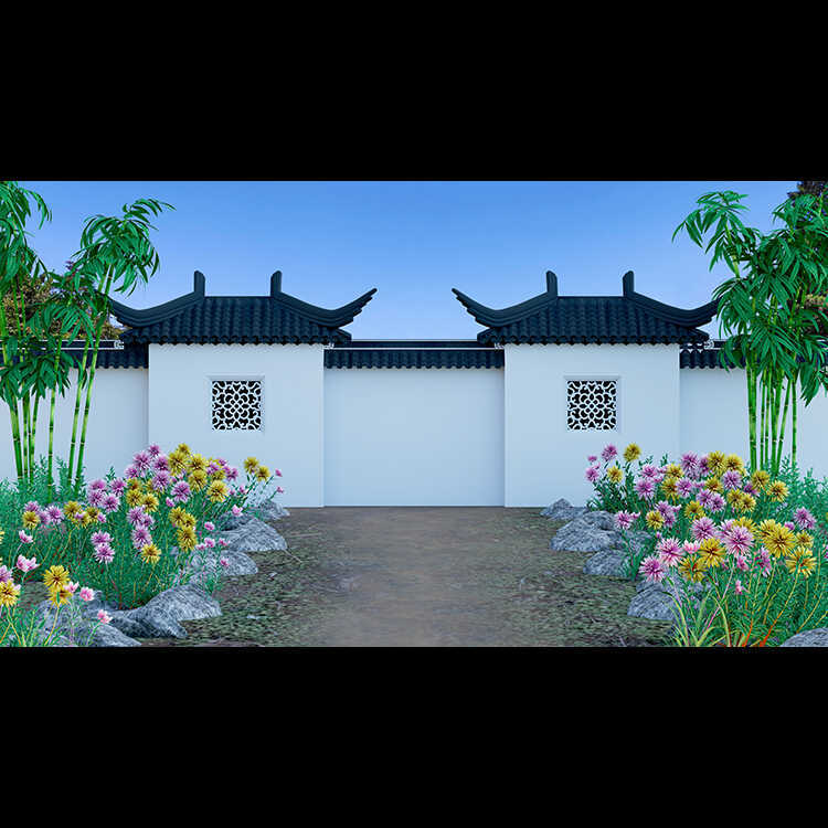 Ancient Courtyard Walls, Gates, Windows, Jiangnan Tile-Roofed Houses, Yards, Bamboo Paths, Gardens, High-Definition Led Large Screen Stage Images Ancient Courtyard Walls, Gates, Windows, Jiangnan Tile-Roofed Houses, Yards, Bamboo Paths, Gardens, High-Definition Led Large Screen Stage Images