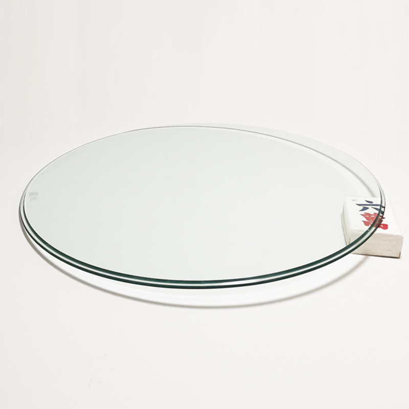 Guangtao explosion-proof tempered glass countertop round glass table hotel dining table glass table table countertop coffee table glass