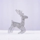 25 см. Серебряные оленя без света