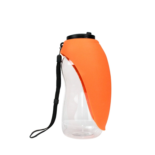 Собачья питьевая нагреватель портативная бутылка для бутылки с водой и питание на открытом воздухе с собачьими чашками из плюшевого питомца, сопровождающего чайник