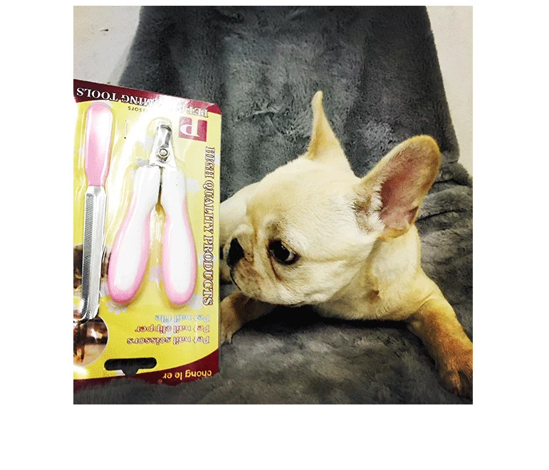 HPS pet nail kéo con chó kéo móng tay con chó nhỏ kìm mèo cắt móng tay cắt móng tay vẻ đẹp làm sạch nguồn cung cấp găng tay chải lông rụng chó mèo