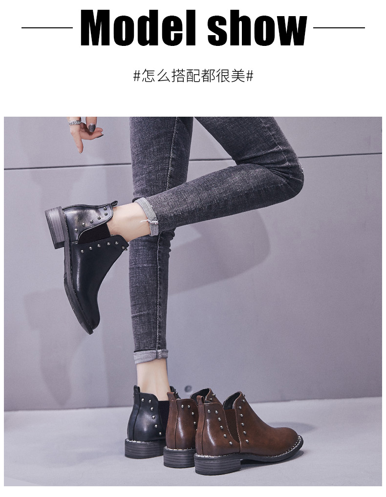 Bottes mi-saison femme en Caoutchouc - Ref 3251048 Image 16
