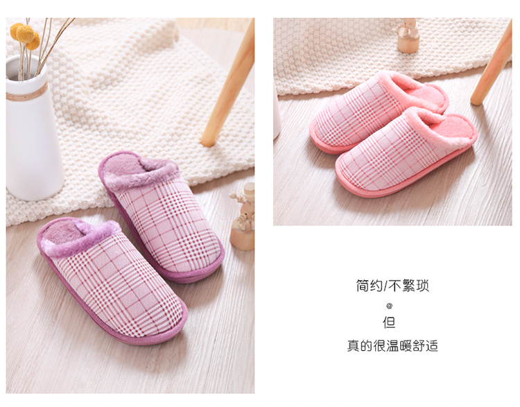 Mua một tặng một đôi dép bông miễn phí nhà nữ trong nhà chống trượt đôi ký túc xá sinh viên mùa thu và dép bông nam - Trang chủ dép chống trượt nhà tắm