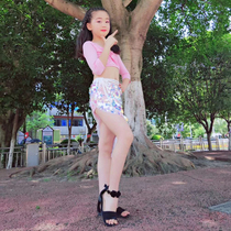 Special Price Goddesss New Dress New Belly Dance Practice Costume for Childrens Bright Sheet Water yarn Two sets of X92