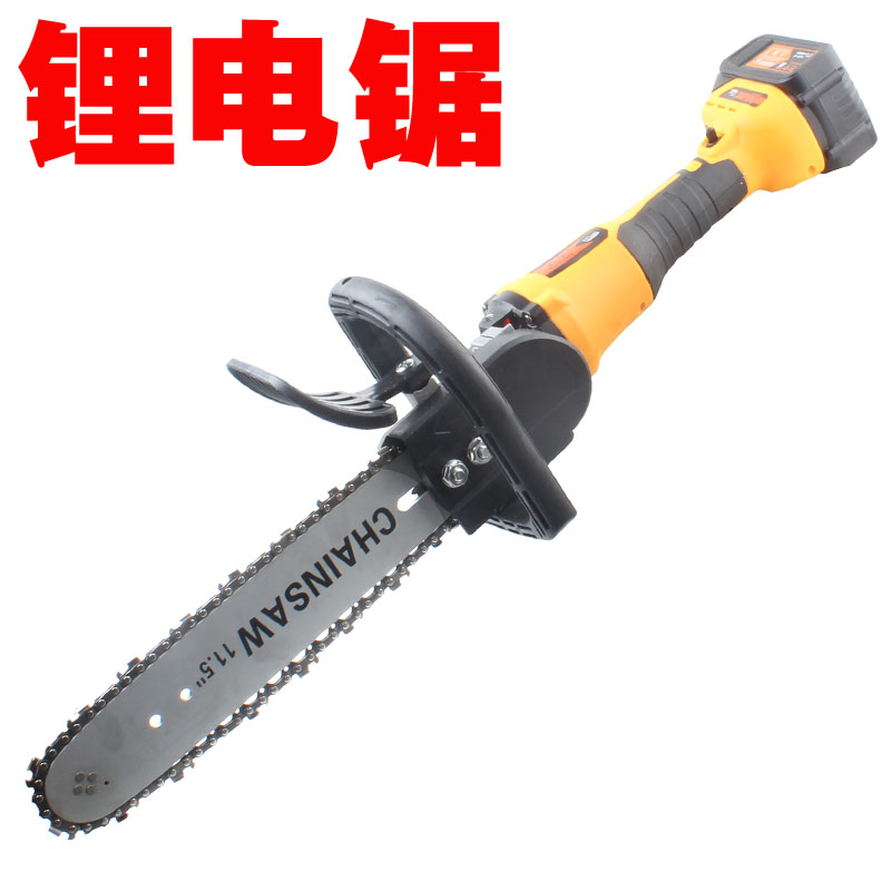 Lithium Power Electric Chain Saw Home Corner Mill Change Electric Saw Wood Cutting Saw Chain Small Outdoor Hand Electric Data Grinding Machine