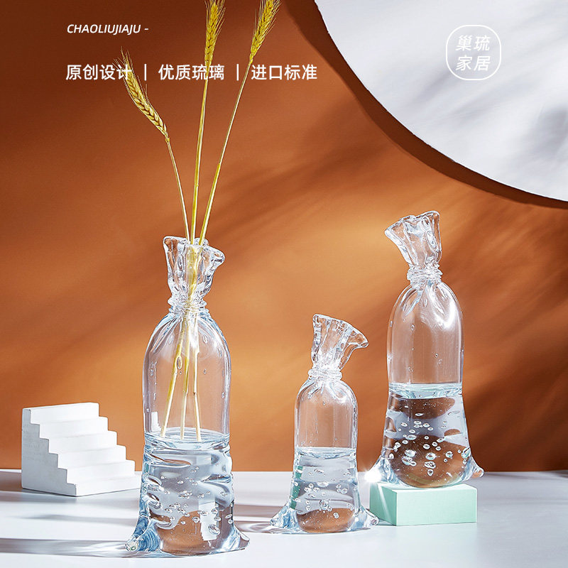 Minimalist modern vase swing piece Xuan Guan Dining Table TV Cabinet Living-room Decoration Creative-like panchayat home floral floral