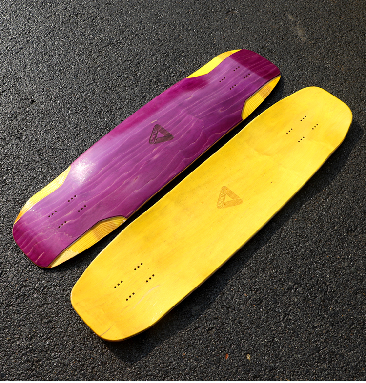 Zombie M1 Sen Series Flat Flower Long Board Flat Board Board Board All-round Board Speed ​​Drop Long Board Board Flat Flower Board - Trượt băng / Trượt / Thể thao mạo hiểm nón fornix