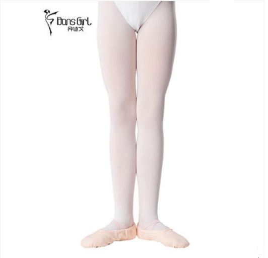 Danshige Dance Socks Kidsren's Professional Practice Socks Ballet Grade Examination Socks Velvet White Pantyhose Anti-Shedding
