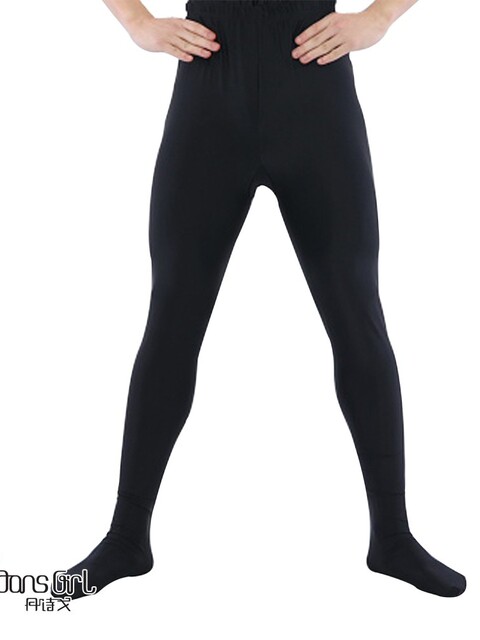 Danshi Goji training dance practice pants, socks, boys' pants, men's dance practice pants, high elastic tight body pants