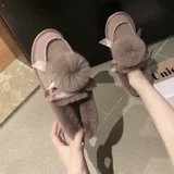 Универсальные удерживающие тепло милые зимние туфли на плоской подошве для отдыха, модные короткие сапоги, 2020 года