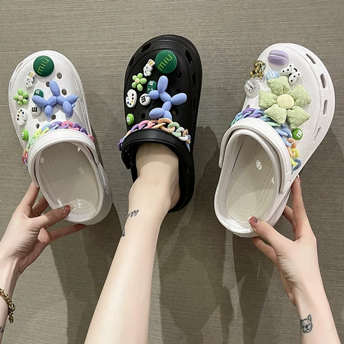 Tide, летняя обувь на платформе, милый воздушный шар, высокие пляжные тапочки