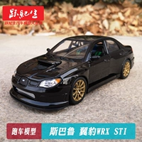 Вилли модель 1:24 Subaru Impreza Stiker WRX STI Sports Cars Cars Model