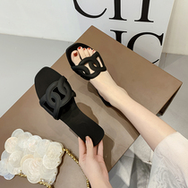 Shoes Children 2022 New Pig Nose Slippers Women Wear Flat Bottom Shoes Woman 100 hitch Drag Beach Slippers women