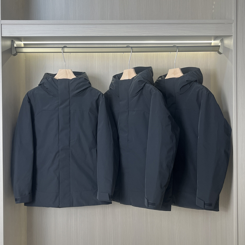 Executive Jacket High-End 90% Goose down Hooded down Jacket Men's Business Casual Short Style Cold-Proof Warm Young Coat Winter Executive Jacket High-End 90% Goose down Hooded down Jacket Men's Business Casual Short Style Cold-Proof Warm Young Coat Winter