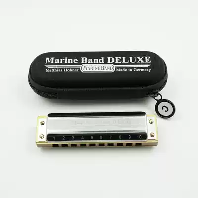 Hohner Marineband Delux ten-hole blues harmonica MBD