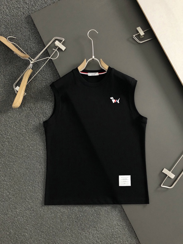 Thon Berry Summer Trendy Puppy Tb Sleeveless Vest for Men and Women, Pure Cotton Loose Sports Top Trendy