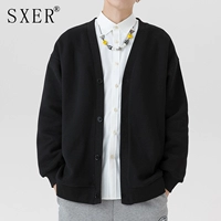 Трикотажный демисезонный осенний свитер, парная одежда для отдыха для влюбленных, куртка, оверсайз