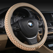 Car steering wheel cover Car Beijing Hyundai ix35ix30 Langdong Yuedong Rena Sonata 8 ice silk handle