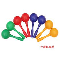 Promotion of high-quality plastic maracas large Orff percussion instrument kindergarten childrens music maracas early education