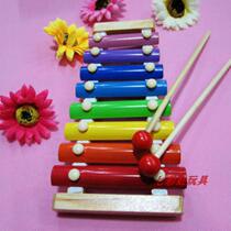 Promotion of young children Knocks Toys Orff children percussion instrument Baby Colour hand Knocks 8 Harmonica Harmonica 8 Harmonica Harmonica
