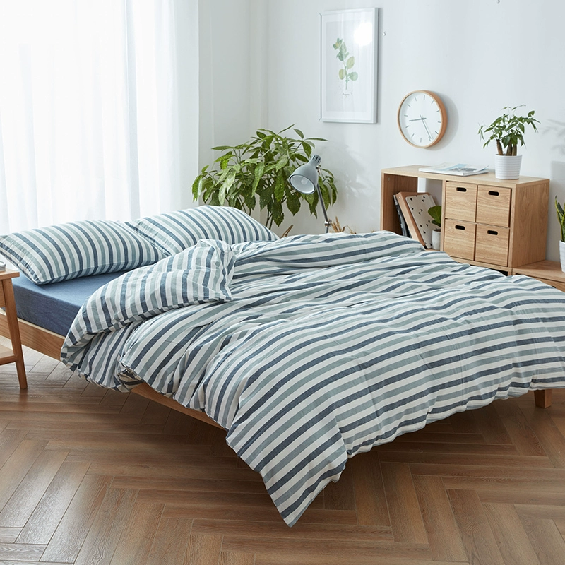 Muji cotton quilt cover đơn mảnh giặt quilt cover quilt 1,5m1,8 mét đôi 200x230cm - Quilt Covers 	chăn ga gối đệm phao	