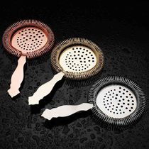 Bar Knight European bartending ice filter spring filter ice grid bartending filter ice separator Strainer barware