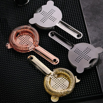 Wine filter ice filter filter 304 stainless steel cross-shaped mesh ice filter ice filter drain filter wine filter