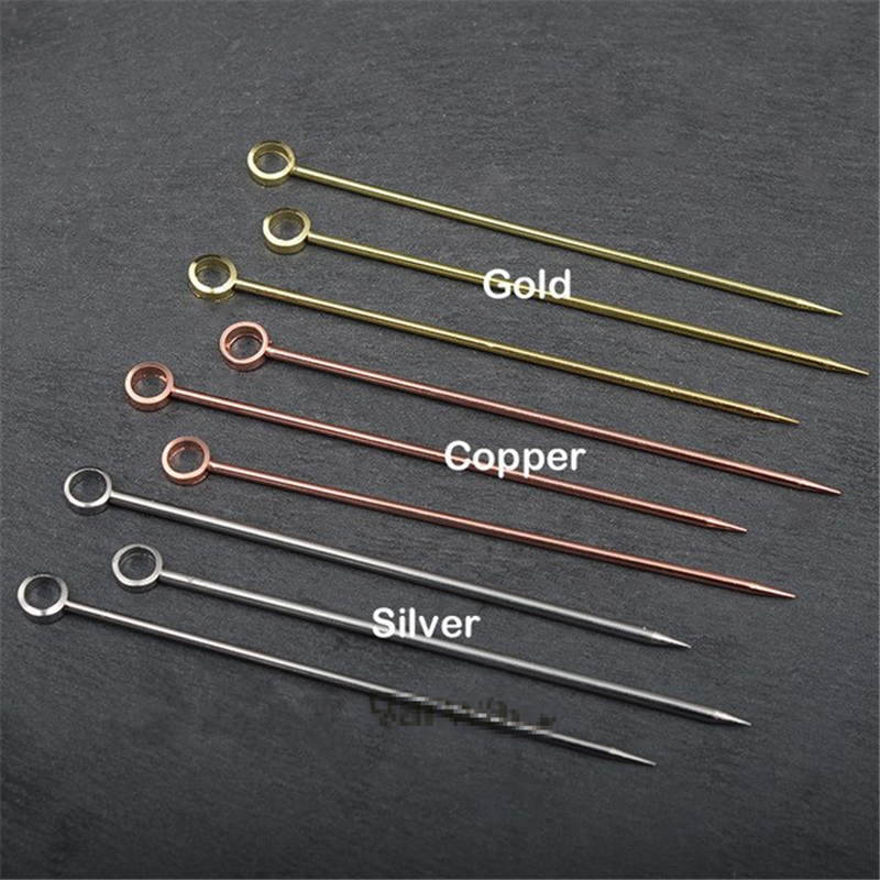 10 Loaded Creative Marteni Cocktails Wine Sign Cocktail to decorate the olive-signed fruit Fruit Fork Fruit-pin