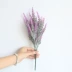 Hàn Quốc bó hoa oải hương mô phỏng hoa trang trí nhà đám cưới cây tường hoa giả vải hoa cắm hoa lụa - Hoa nhân tạo / Cây / Trái cây Hoa nhân tạo / Cây / Trái cây