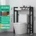 Máy Giặt Giá Con Lăn Mở Vuông Tủ Phòng Tắm Sóng Bánh Xe Kệ Ban Công Lật Tầng Giá Để Đồ kệ kê máy giặt kệ máy giặt 3 tầng Kệ máy giặt, máy sấy