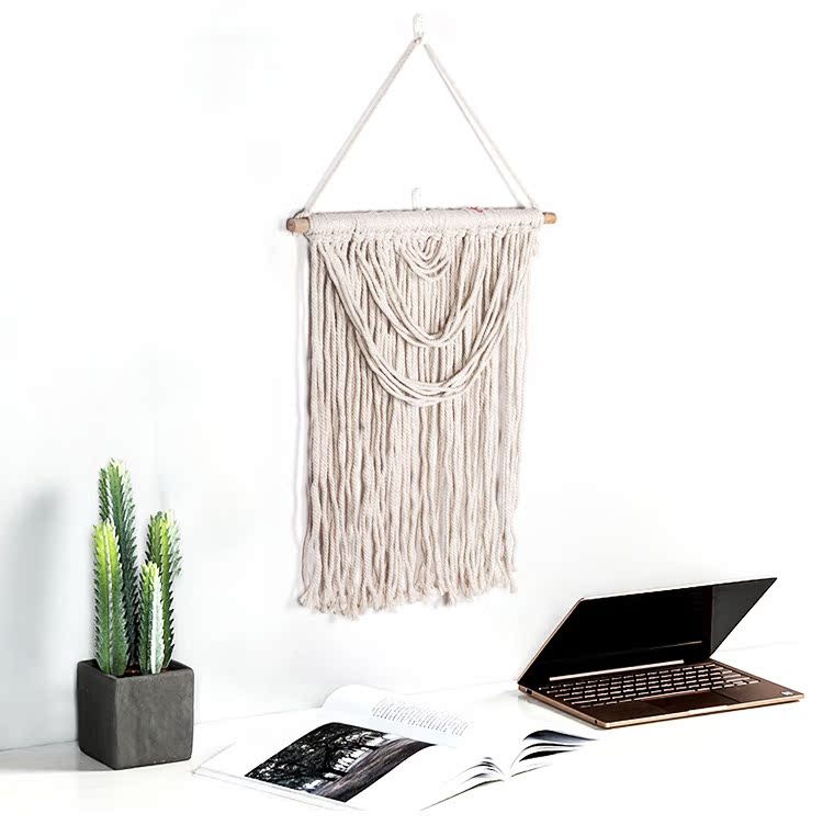 Phong cách quốc gia trang trí dệt bông băng tấm thảm Bắc Âu B & B trang trí tường trang trí Bohemian nhà treo tường đồ trang trí thảm treo tường khổ lớn