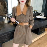 Демисезонное платье, вельветовый корсет, полиуретановый костюм, юбка, изысканный стиль, по фигуре, подходит для подростков