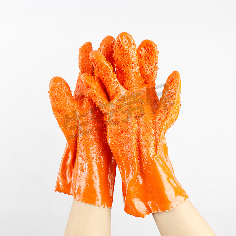 East Asia Borger 708 abrasion resistant slip-proof oil resistant and acid-proof and anti-acid and labour-resistant working gloves-Taobao