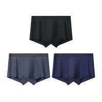 【Ice Silk Style】 Узкий синий + платиновый серый + черный