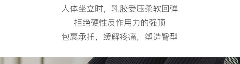 93%泰国进口乳胶，50D高弹：网易严选 立体支撑乳胶坐垫 40x40x4cm 49元起包邮 买手党-买手聚集的地方