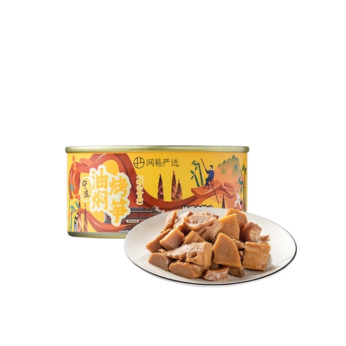 网易严选 Нефтяной бамбук стреляет консервированными специальностями, и давайте есть сушеные закуски и есть 3 бутылки из 3 бутылок из 180 г хрустящих бамбуковых побег