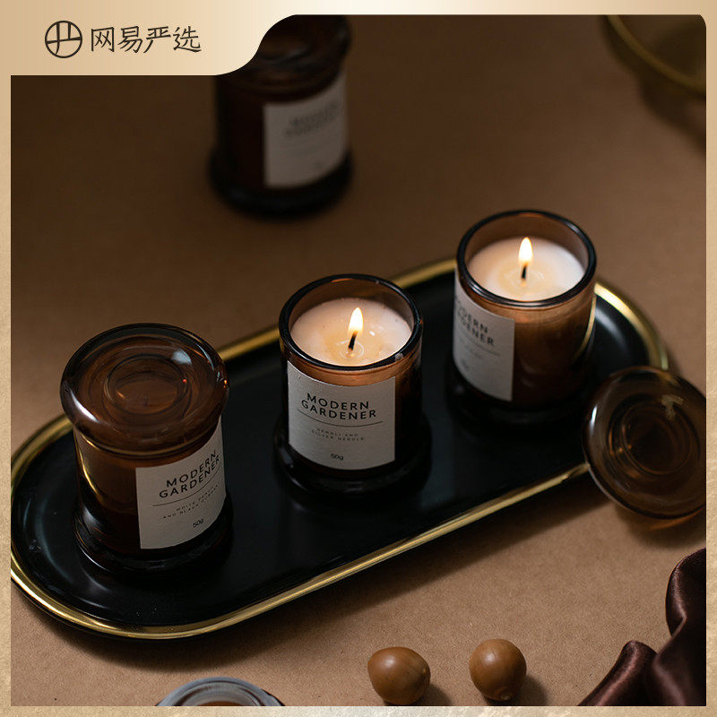 Web Easy selection of scented scented candle Morden florists Classic European-style retro fashion Mini small mail drum scented candle-Taobao