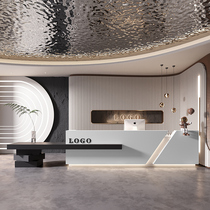Hotel counter company club atmosphere office front desk reception desk clothing store bar beauty salon cashier paint