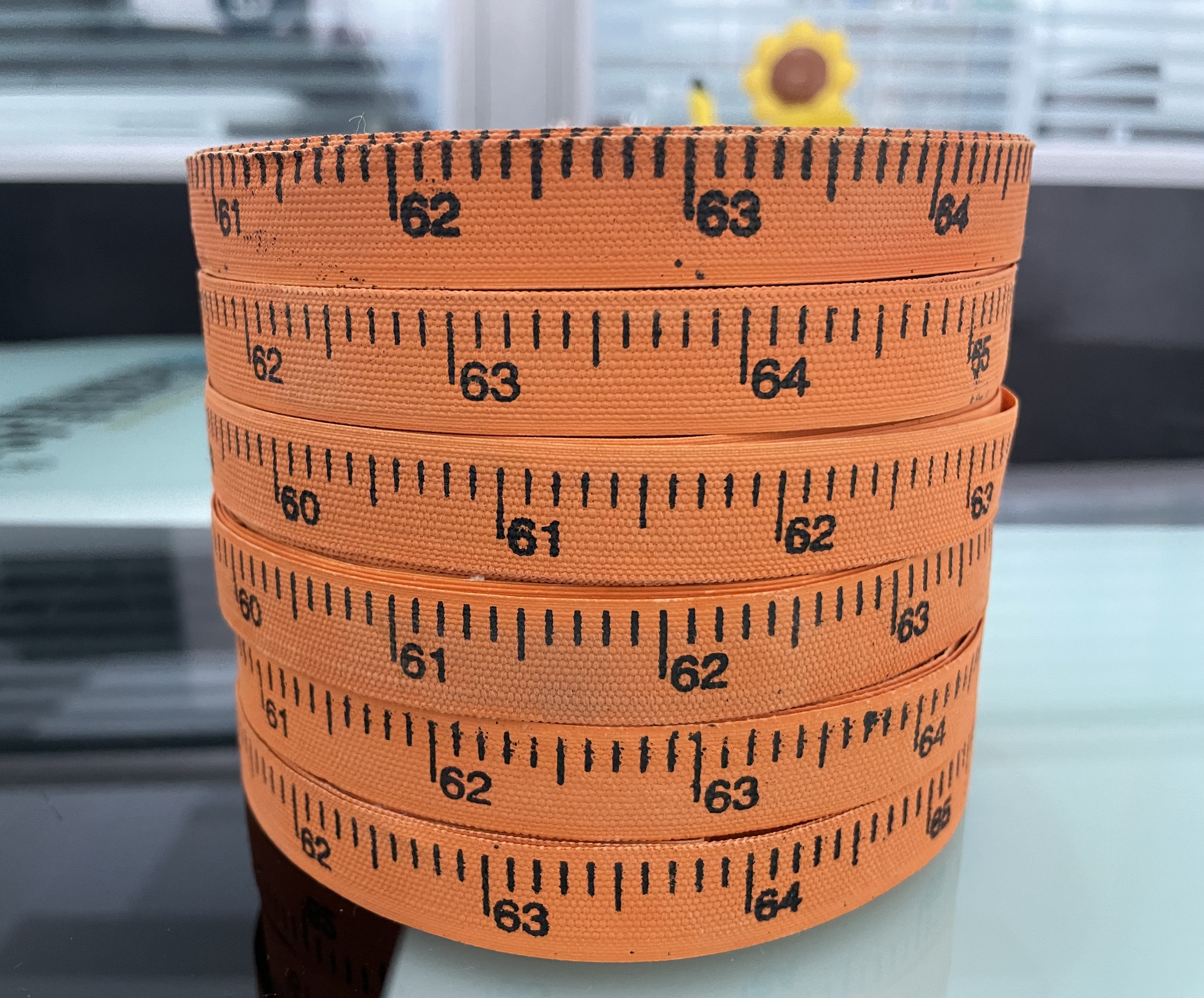 Han Xinjiang Spermometer Measuring Tree Circumference Ruler 2 m Chest Diameter Ruler Cloth Measuring Tape Measure Forestry bark circumference ruler Forest measuring tree cloth circumference ruler